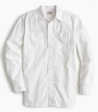 J.Crew + Relaxed Chambray Boy Shirt