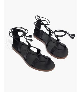 Madewell + The Boardwalk Lace-Up Sandal