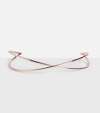 Missguided + Rose-Gold Crossover Choker