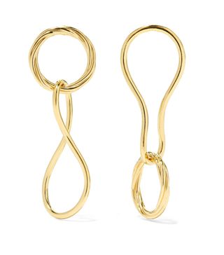 Maria Black + Elna and Alvilda Gold-Plated Earrings
