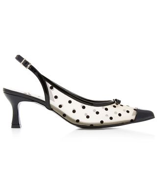 Yuul Yie + Polkadot Transparent Leather Pump