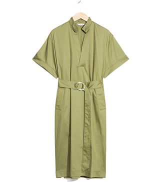 & Other Stories + Belted Utilitarian Dress