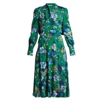 Erdem + Ellera Elizabeth Garden-Print Dress