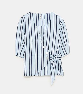 Zara + Stripe Top