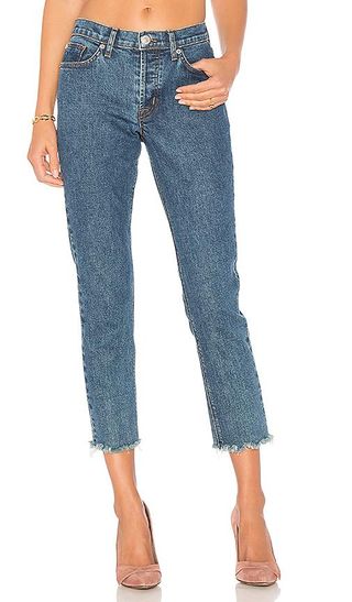 Hudson Jeans + Riley Luxe Crop Fray Hem