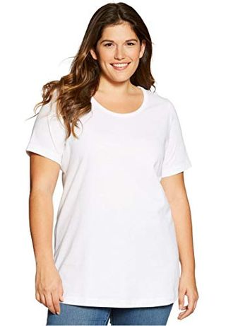 Woman Within + Perfect Scoop Neck Tee