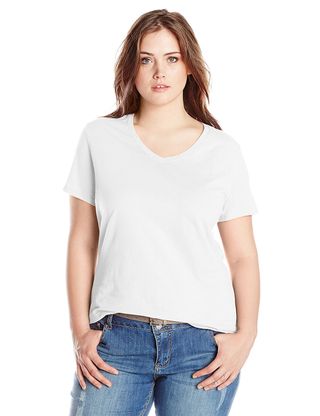 Just My Size + Short-Sleeve V-Neck T-Shirt