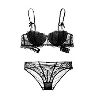 Bluewhalebaby + Underwire Push-Up Bra and Knickers Set