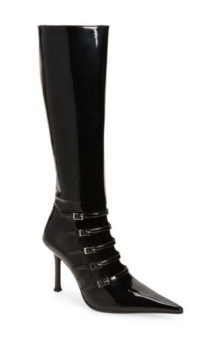 Jeffrey Campbell + Conquer Pointed Toe Boot