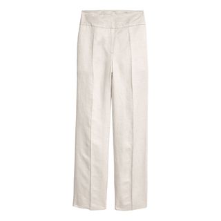 H&M + Linen-Blend Suit Trousers