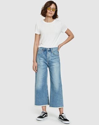 Citizens of Humanity + Emma Wide Leg Crop