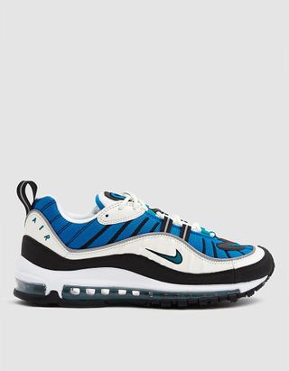 Nike + Air Max 98 Shoes in Sail/Radiant Emerald