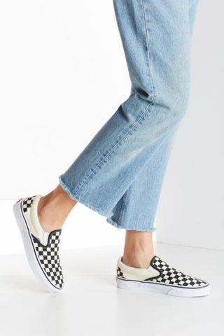 Urban Outfitters x Vans + Checkerboard Slip-On Sneaker