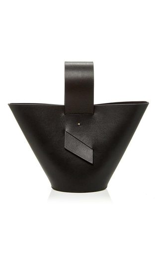 Carolina Santo Domingo + Amphora Leather Top Handle Bag