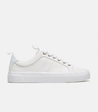 Zara + White Sneakers