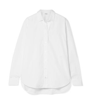 Totême + Oversized Cotton-Poplin Shirt