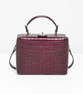 
Other Stories + Box Croc Shoulder Bag