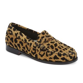 RE/DONE + Weejuns® + The Whitney Loafer in Leopard Textile