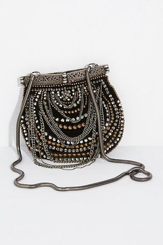 Free People + Diamonte Embellished Crossbody