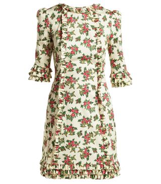 The Vampire's Wife + Cate Floral-Print Mini Dress