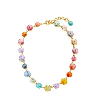 Roxanne Assoulin + Swarovski Crystal and Gold-Plated Necklace