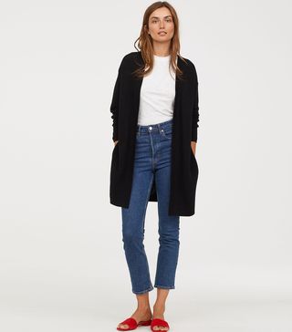 H&M + Rib-Knit Cardigan