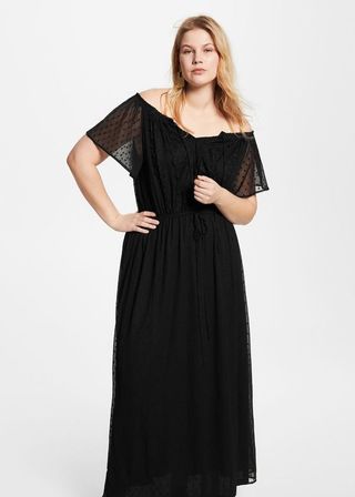 Violeta by Mango + Plumeti Long Dress