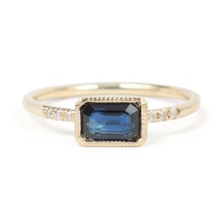 Jennie Kwon + True Blue Sapphire Ring
