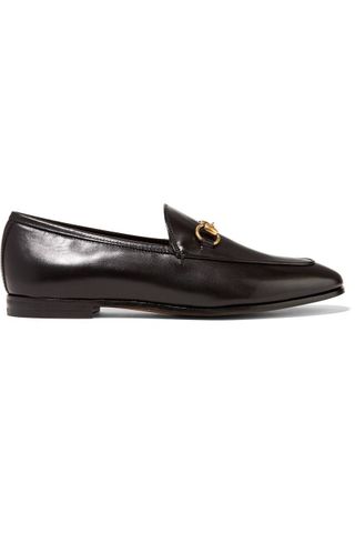 Gucci + Jordaan Horsebit-detailed Leather Loafers