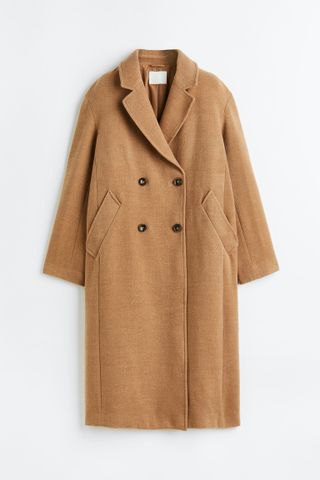 H&M + Double-Breasted Coat