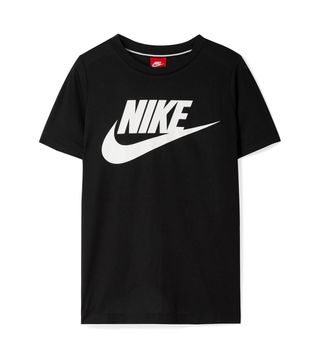 Nike + Essential Printed Stretch-Jersey T-Shirt