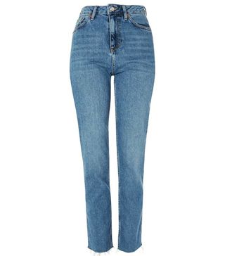 Topshop + Moto Authentic Straight Leg Jeans