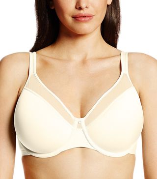 Bali + One Smooth U Ultra Light Illusion-Neckline Underwire Bra