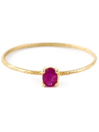 Wouters & Hendrix Gold + Ruby Ring