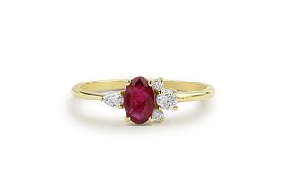 Ferkos Fine Jewelry + Ruby Engagement Ring
