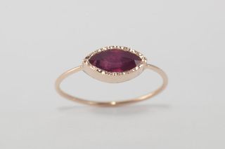 Arpelc + Ruby Engagement Ring