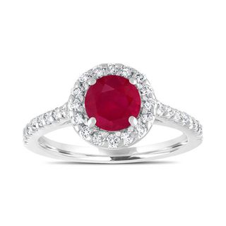Jewelry by Garo + 1.54 Carat Ruby Engagement Ring