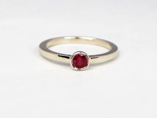 A Eric Jewelry + Ruby Engagement Ring