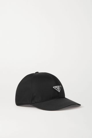 Prada + Appliquéd Nylon Baseball Cap