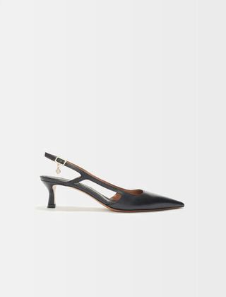 Maje + Pointed-Toe Pumps With Straps