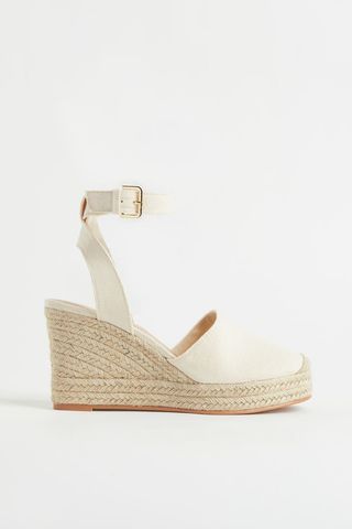 H&M + Wedge-Heel Espadrille Sandals