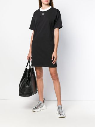 Adidas Originals + Trefoil Logo T-Shirt Dress