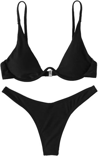 Verdusa + Triangle Bathing Two Pieces Swimsuit Bikini Set