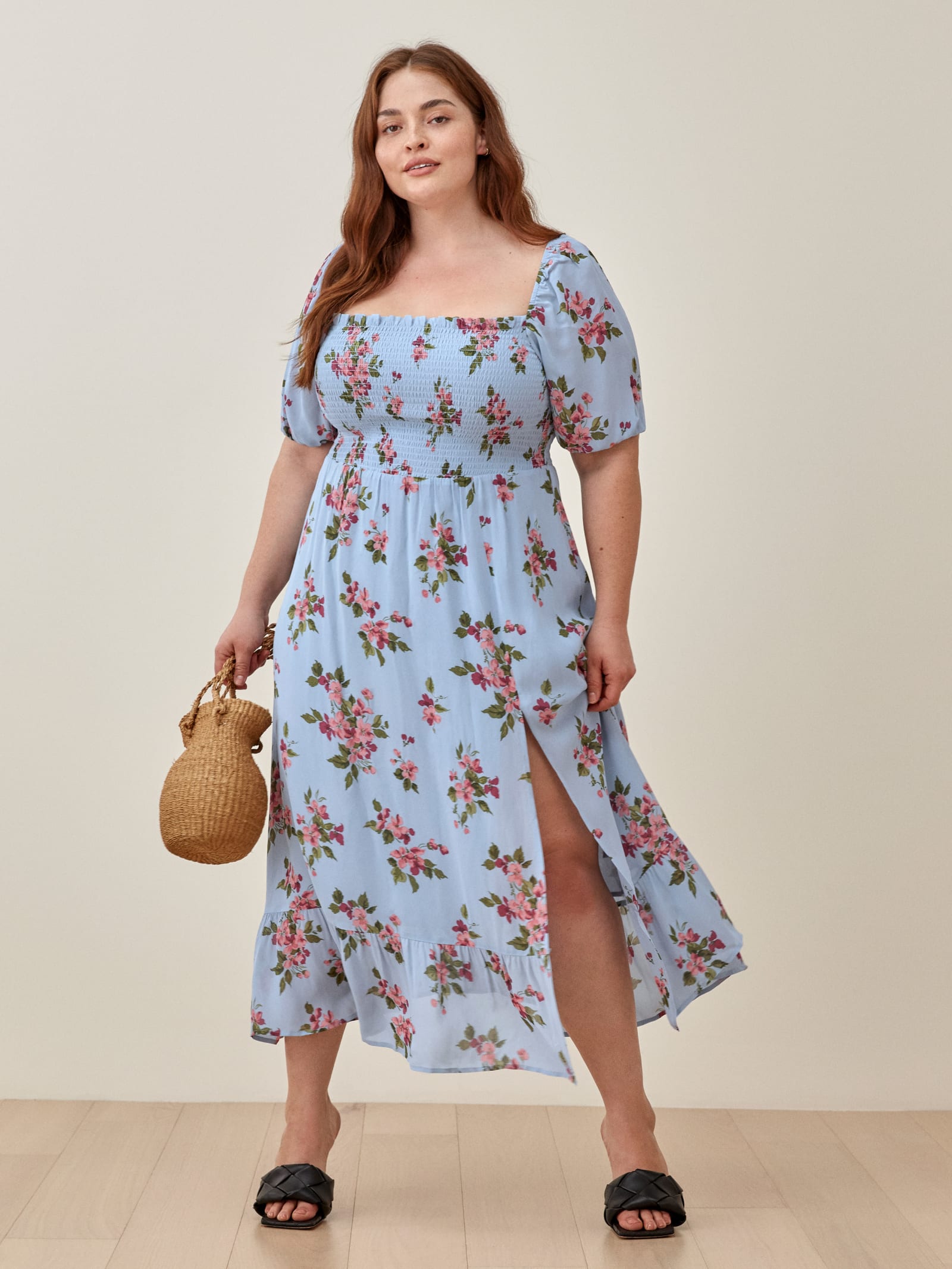 Reformation + Meadow Dress