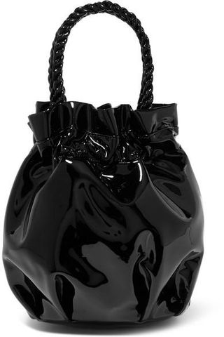Staud + Grace Patent-Leather Tote