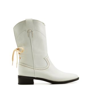 See by Chloé + Devon Leather Ankle Boots
