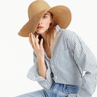 J.Crew + Textured Summer Straw Hat