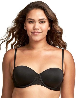 Maidenform Womens Love the Lift Push Up and In Strapless Bra, 36D