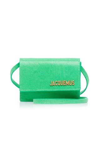 Jacquemus + Le Bello Textured-Leather Bag