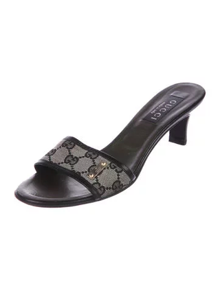 Gucci + Monogram Slide Sandal
